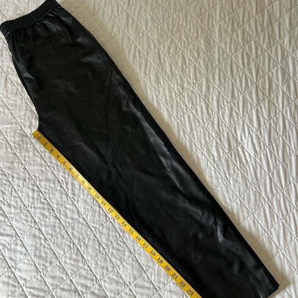 Halogen Black Faux Leather Pants - Picture 12 of 14